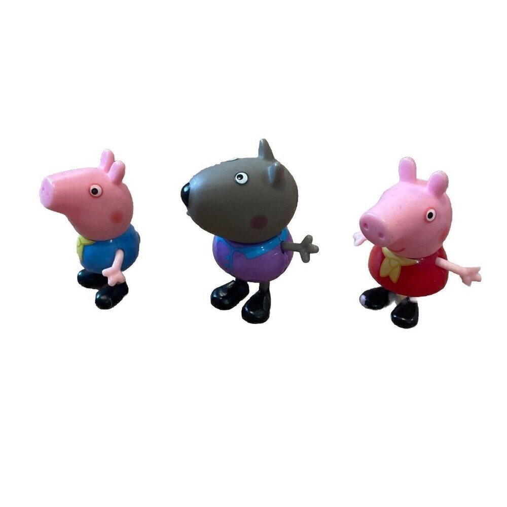 Peppa Pig Family Figures Peppa And George Danny Fisher Price Lot Of 3